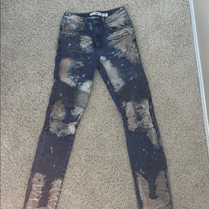 Biker jeans